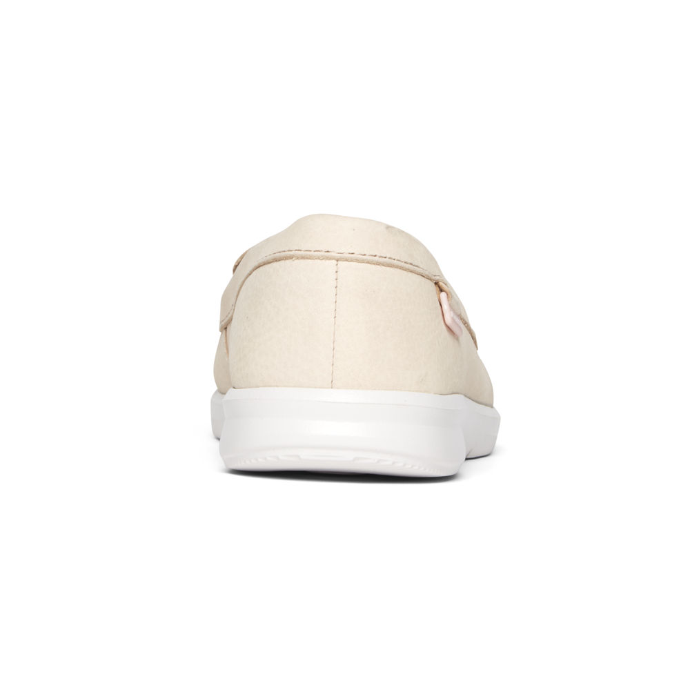 Mocassins Rockport Mulher Branco - Ayva Washable - 58160NGSE